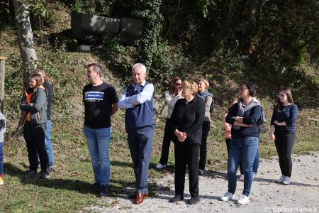 Odprtje odseka prenovljene ceste na motniško Belo (6)